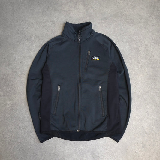 vintage Rab extreme polartec zip up fleece in black - small