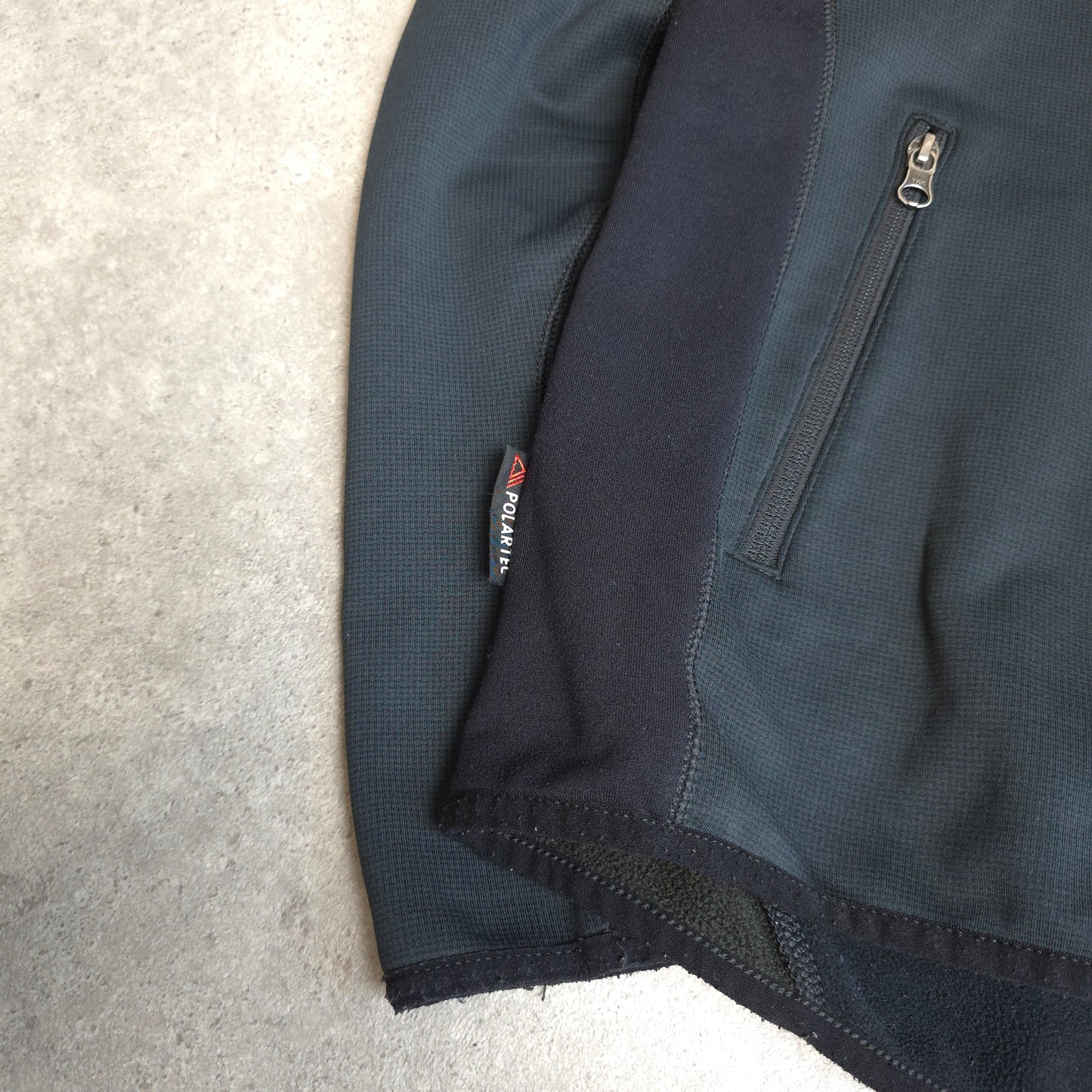 vintage Rab extreme polartec zip up fleece in black - small