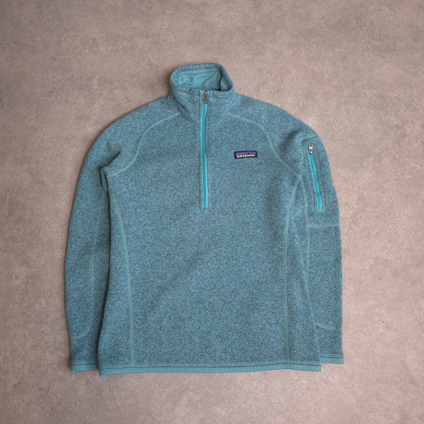 Patagonia better sweater in blue - women's medium