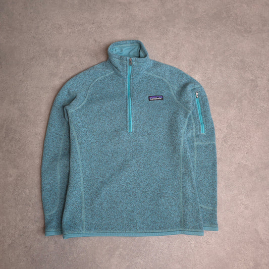 Patagonia better sweater in blue - women's medium