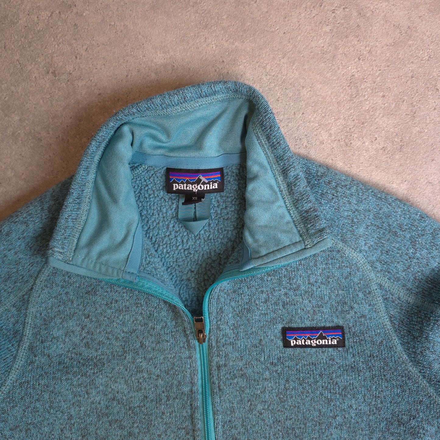 Patagonia better sweater in blue - women's medium