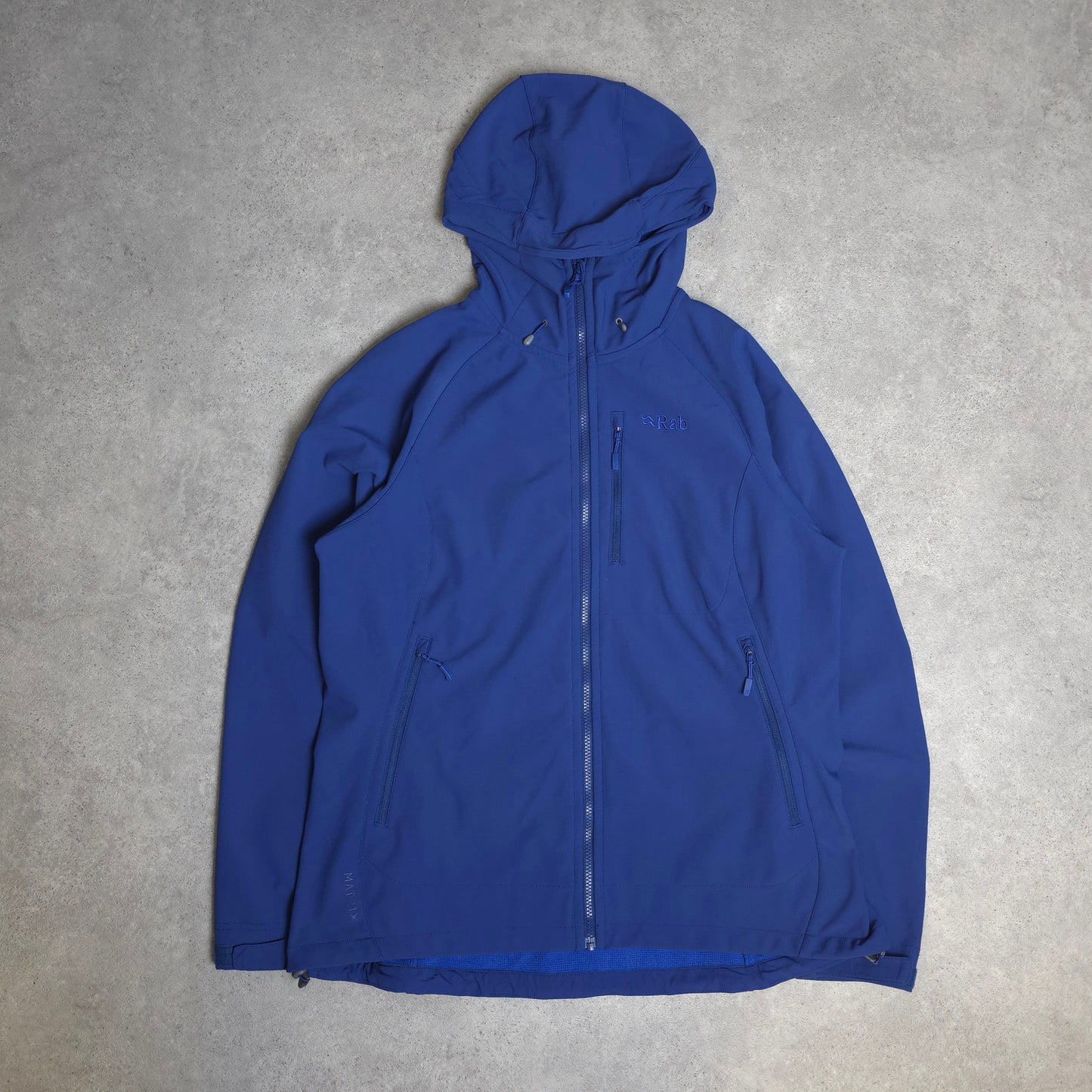 Rab Salvo soft shell jacket in blue - women's UK 16