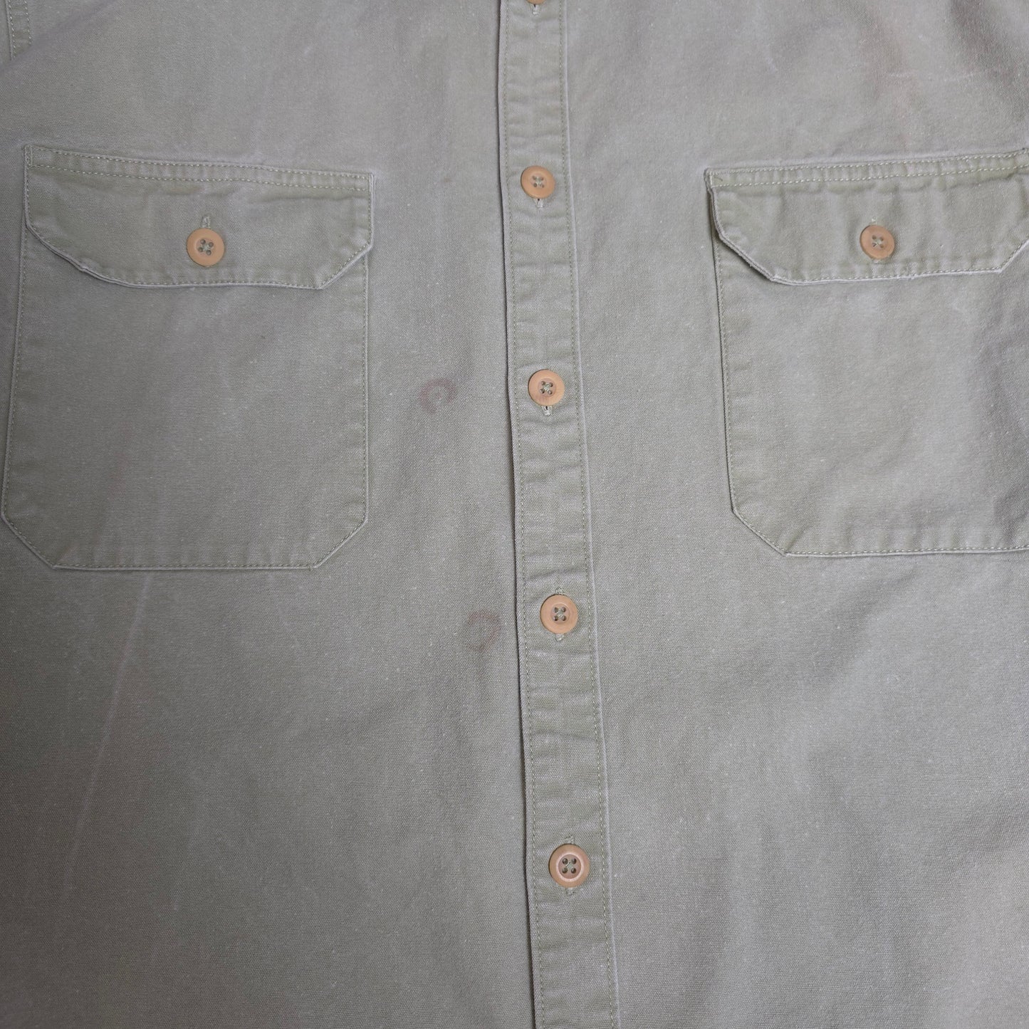 Vintage 90s Patagonia shirt in grey/green - XL