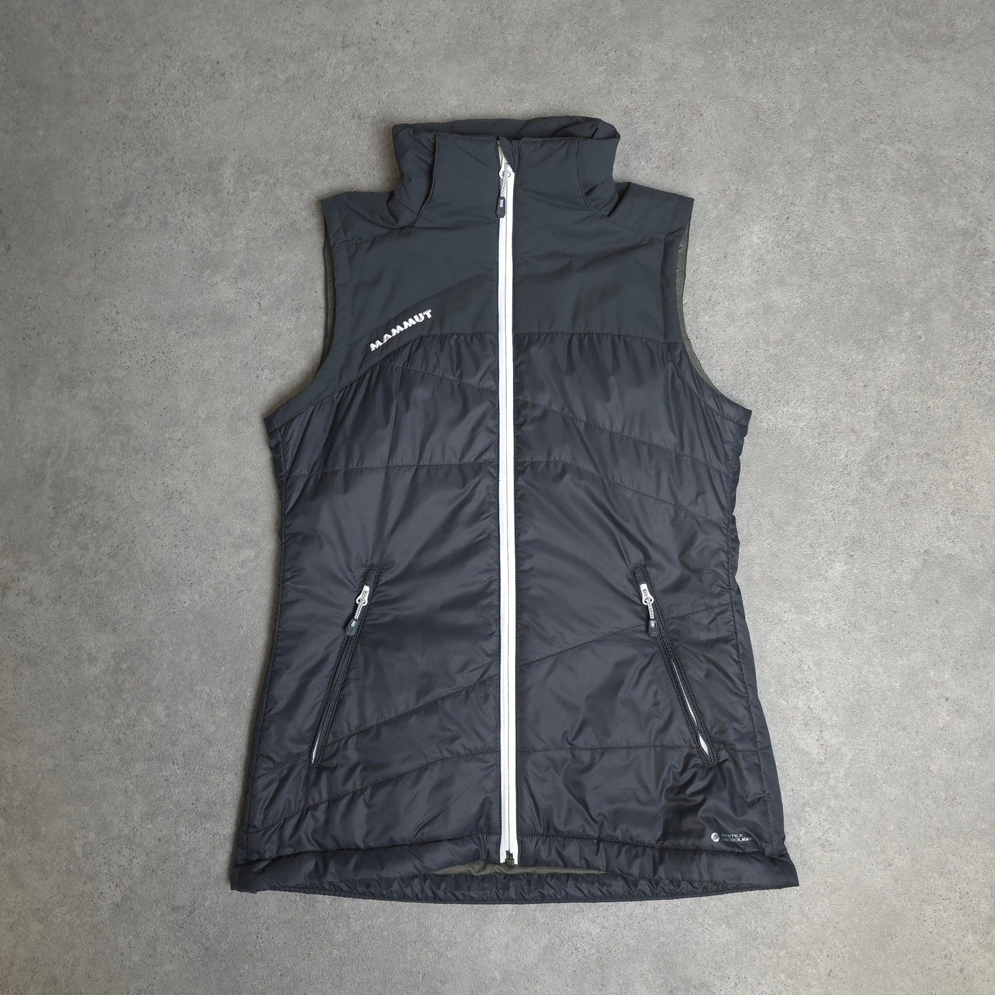 Mammut padded gilet in grey - women's xs