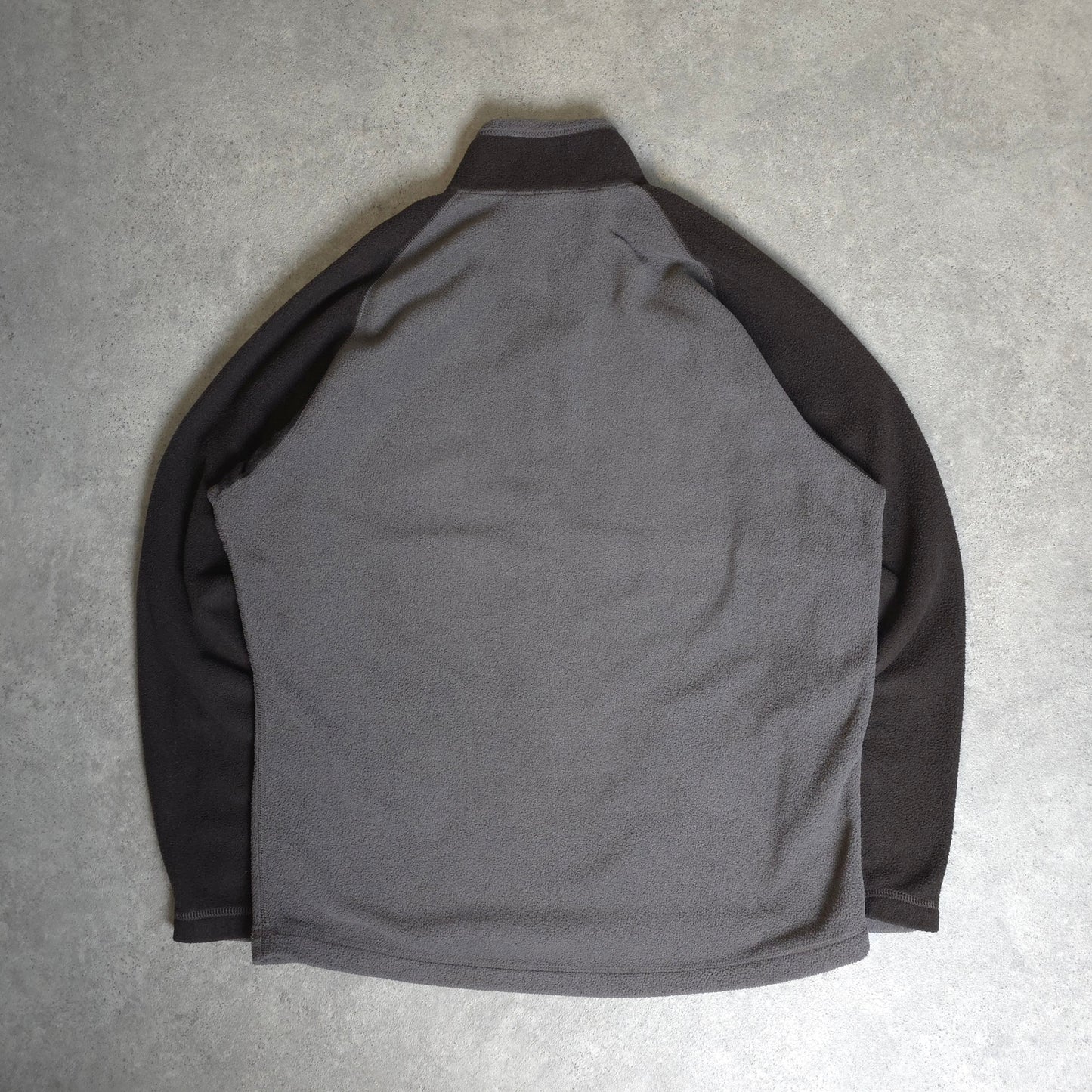 Vintage Patagonia capilene 1/4 zip fleece in brown - medium
