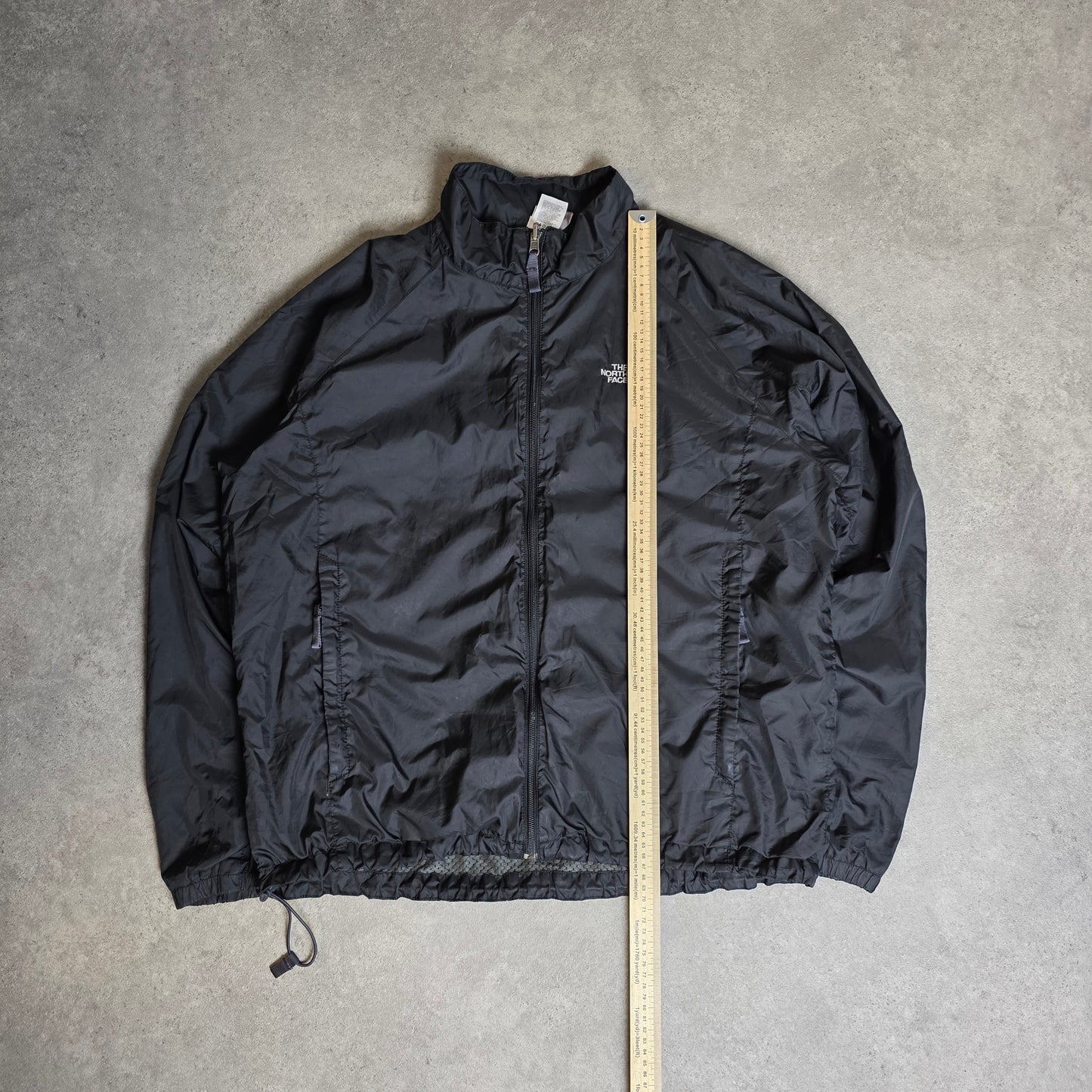 The north face windbreaker jacket in black - XL