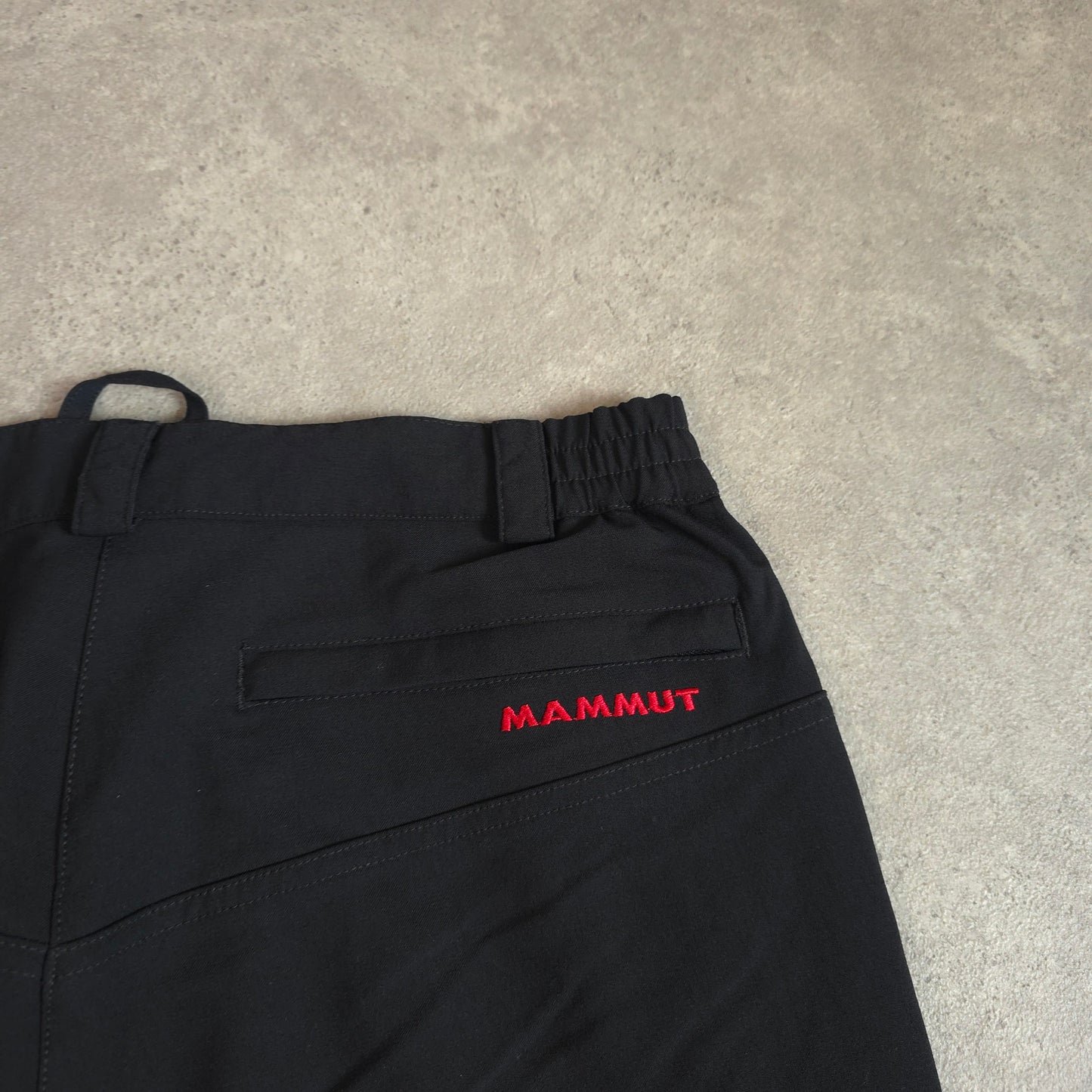 Mammut dry skin schoeller trousers in black - 32x34