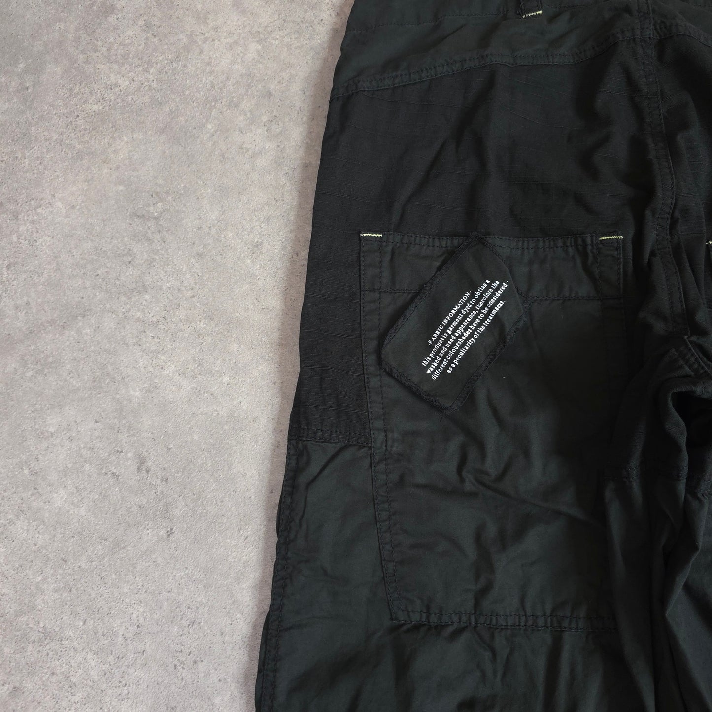 Salewa lamand cargo trousers in black - 38x32