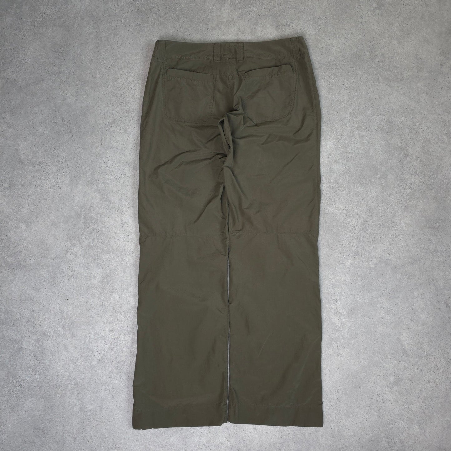 women's Arcteryx walking trousers in khaki green - W34"