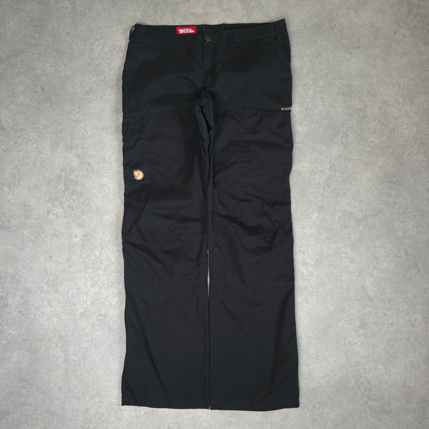 Fjallraven G-1000 Karla trousers in black - women's W36"