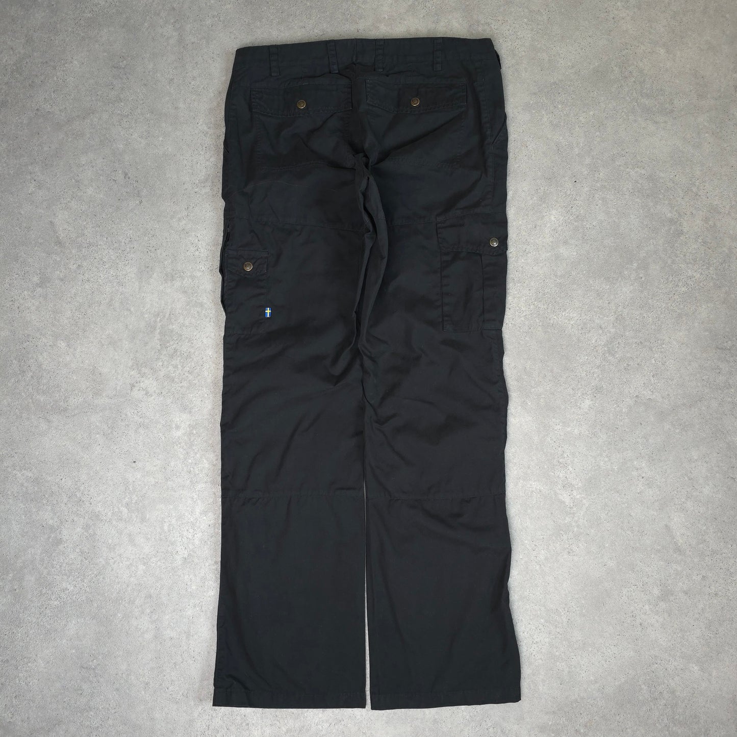 Fjallraven G-1000 Karla trousers in black - women's W36"