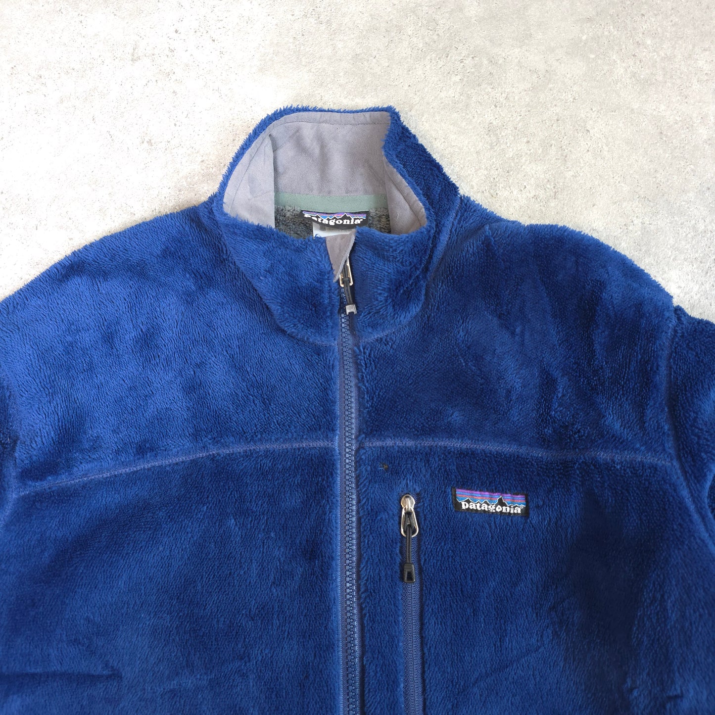 Patagonia R2 regulator fluffy fleece in blue - small