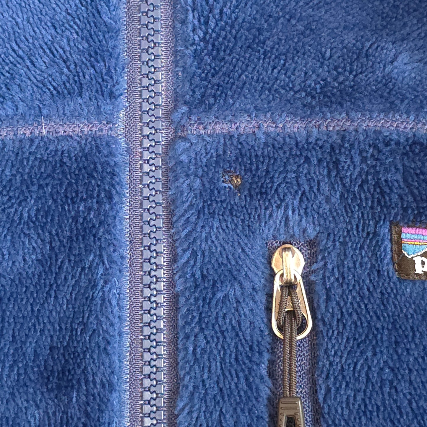 Patagonia R2 regulator fluffy fleece in blue - small