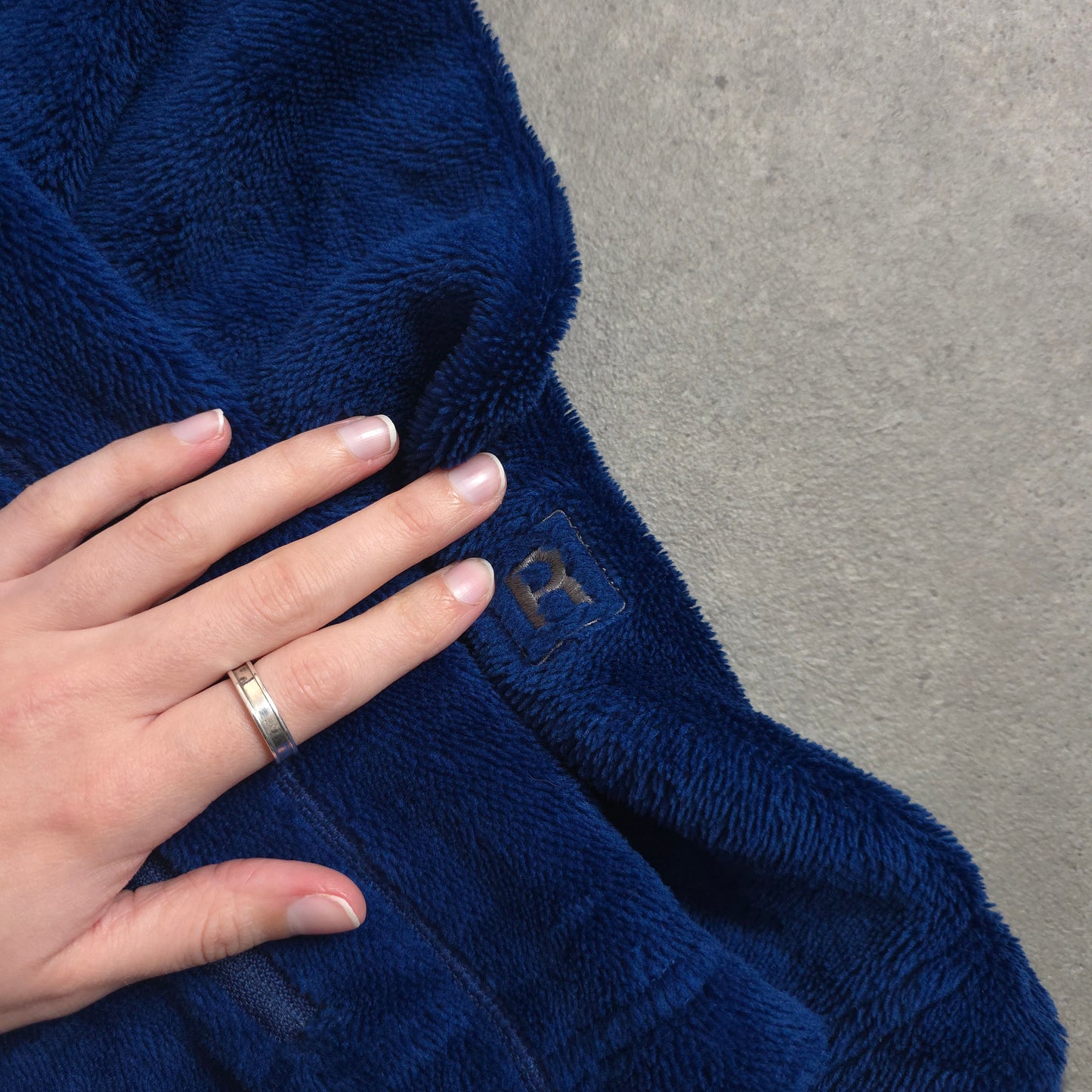 Patagonia R2 regulator fluffy fleece in blue - small