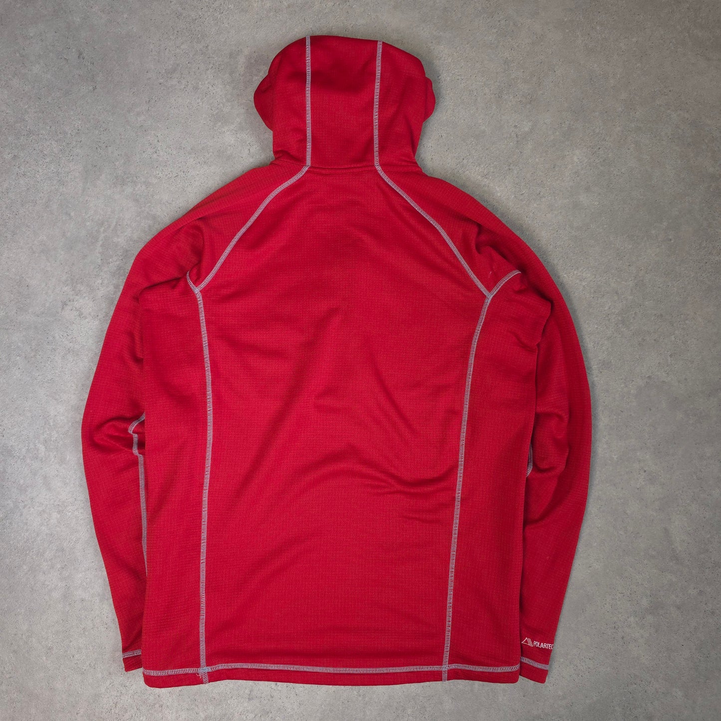 Rab polartec baseline hoodie in red - large