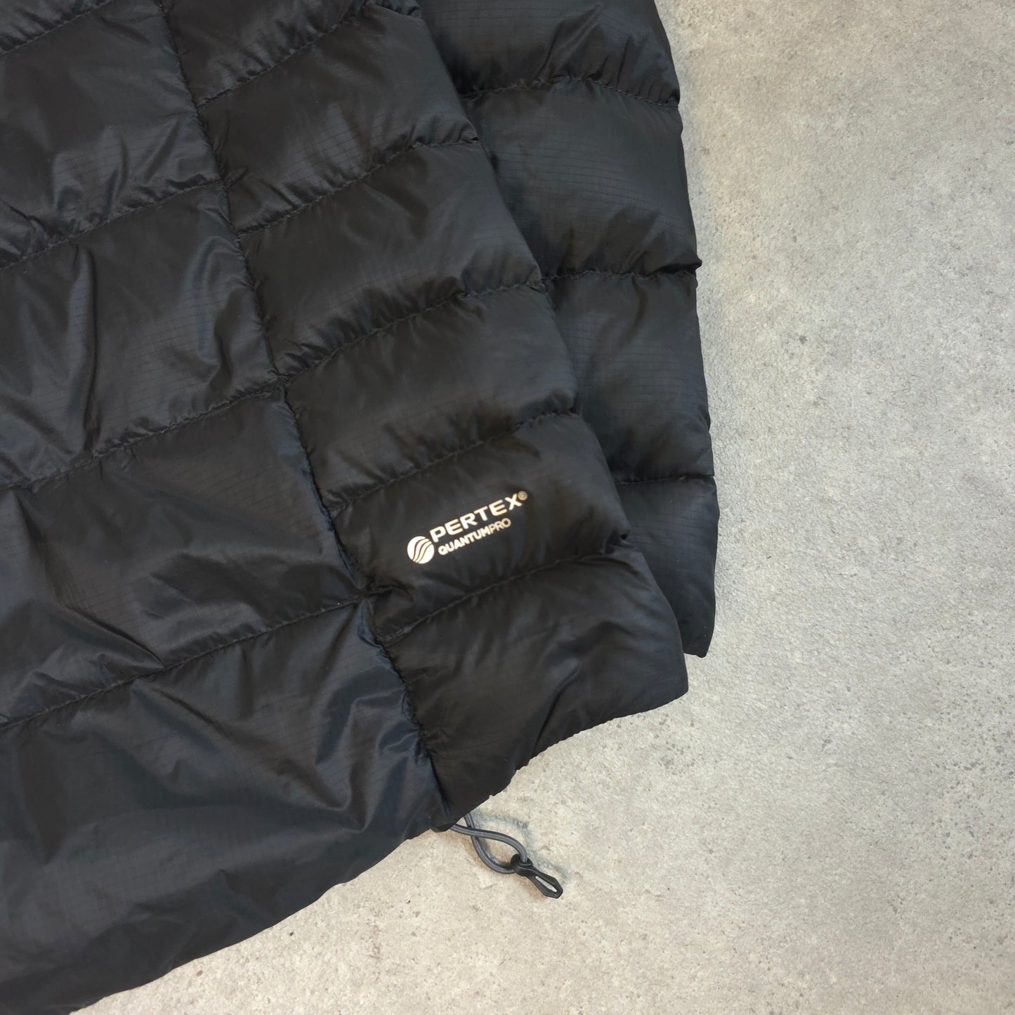 Rab electron pro down jacket in black - XL