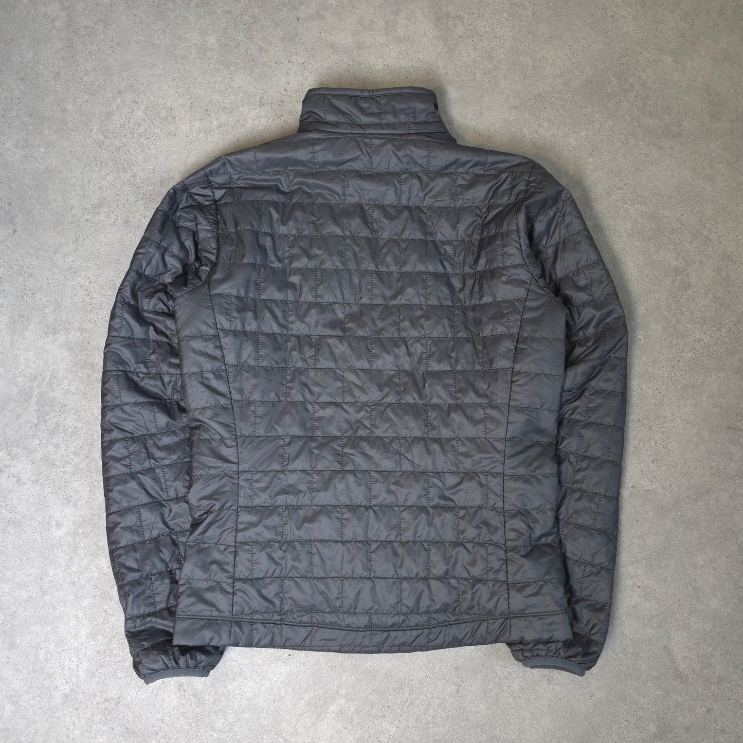 Patagonia nano puff jacket in grey - small