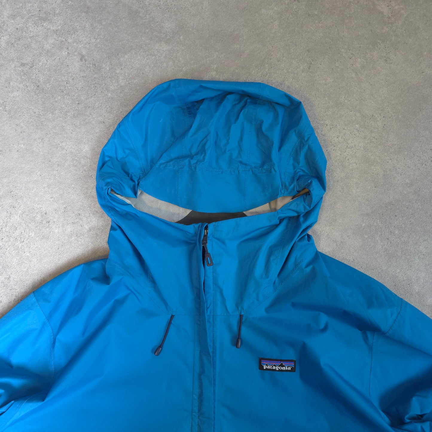 Patagonia torrentshell 3L h2no waterproof jacket in blue - XXL