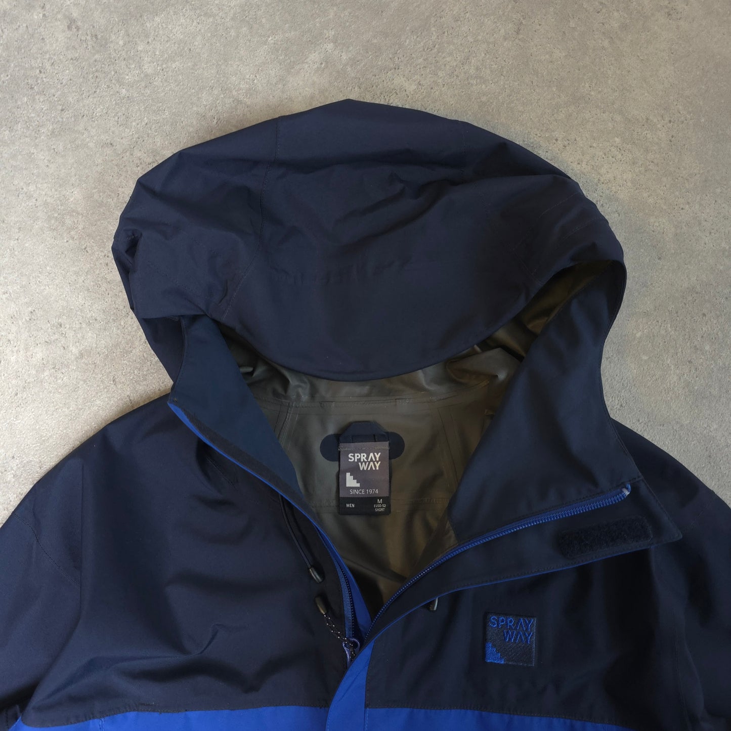 Sprayway cape wrath gore tex jacket in blue new with tags - medium