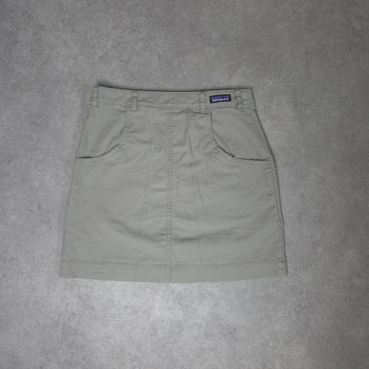 Vintage Patagonia organic cotton skirt in grey - women's medium