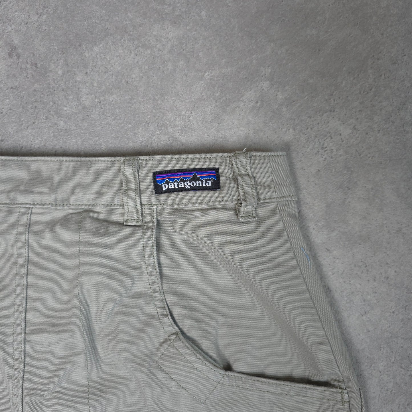 Vintage Patagonia organic cotton skirt in grey - women's medium