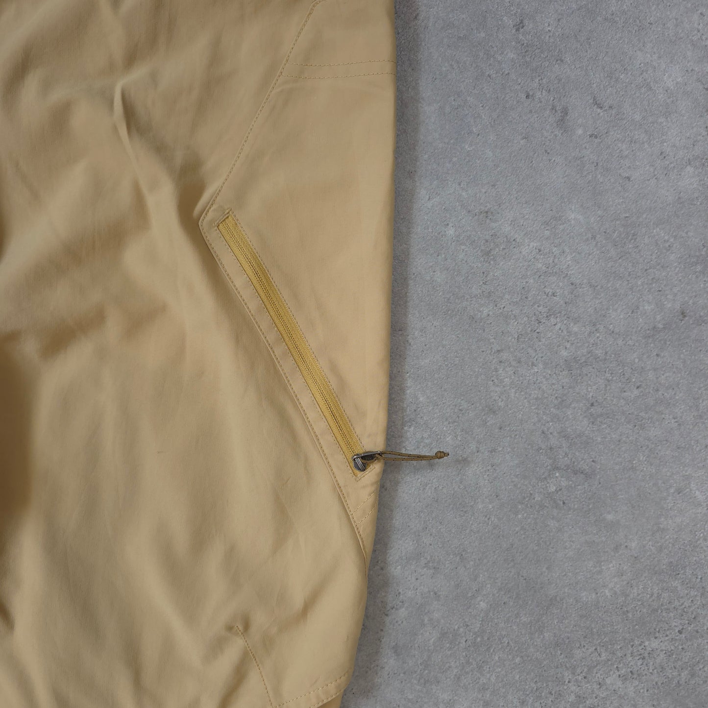 Patagonia rock pant trousers in cream/yellow - 33 inch waist