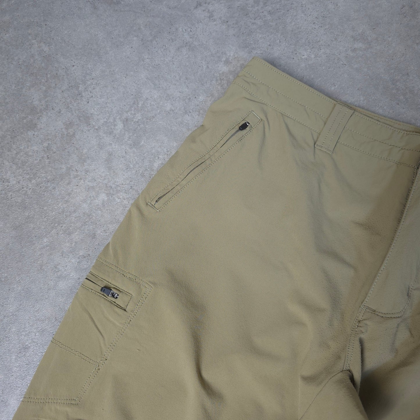 Patagonia stretch trousers in khaki - 35 inch waist
