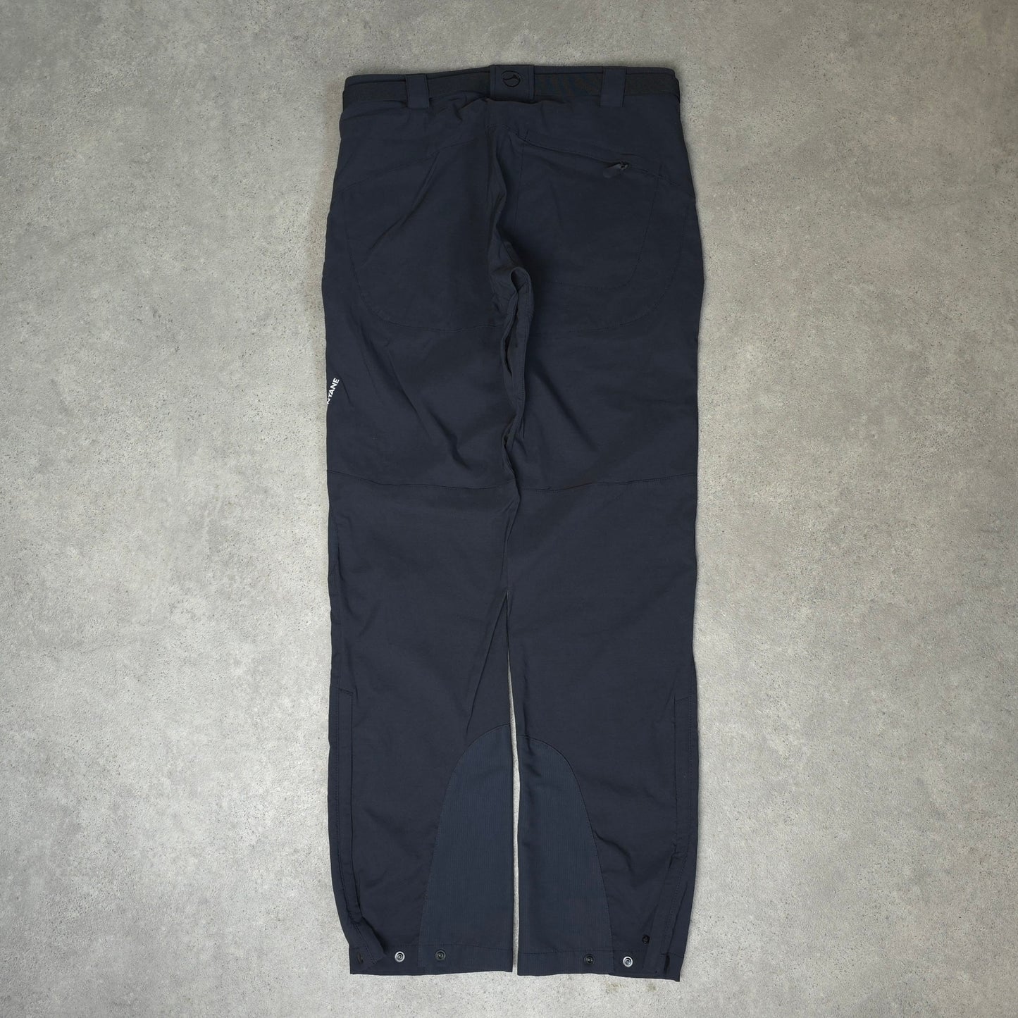 Montane womens granite stretch nikwax trousers in black - UK14