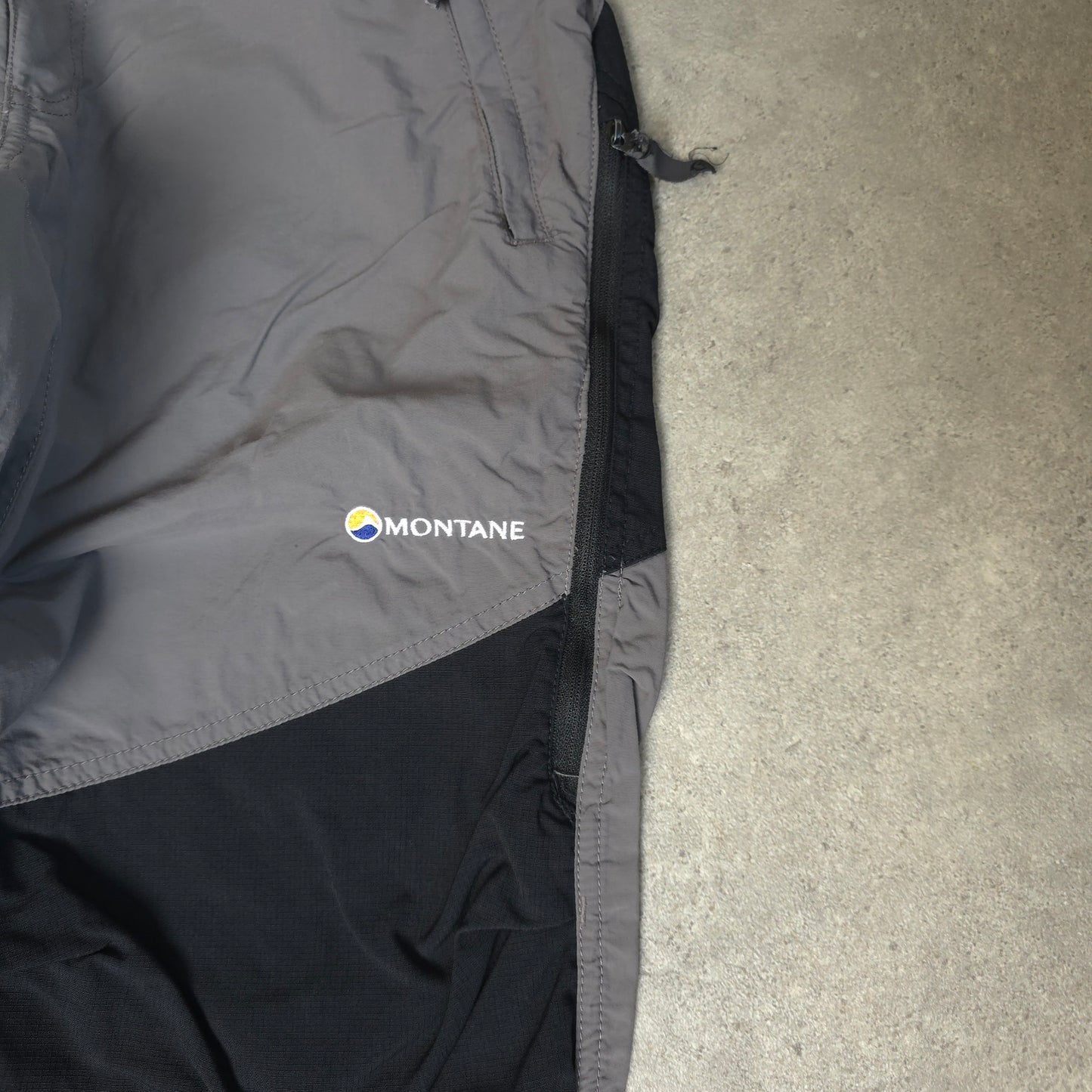 Montane terra pants in grey and black - 26x32