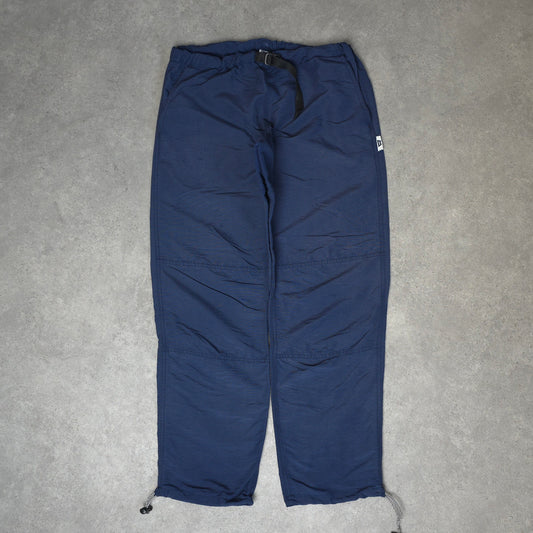 vintage Mountain Equipment stone wear baggy climbing trousers in blue - 32x30