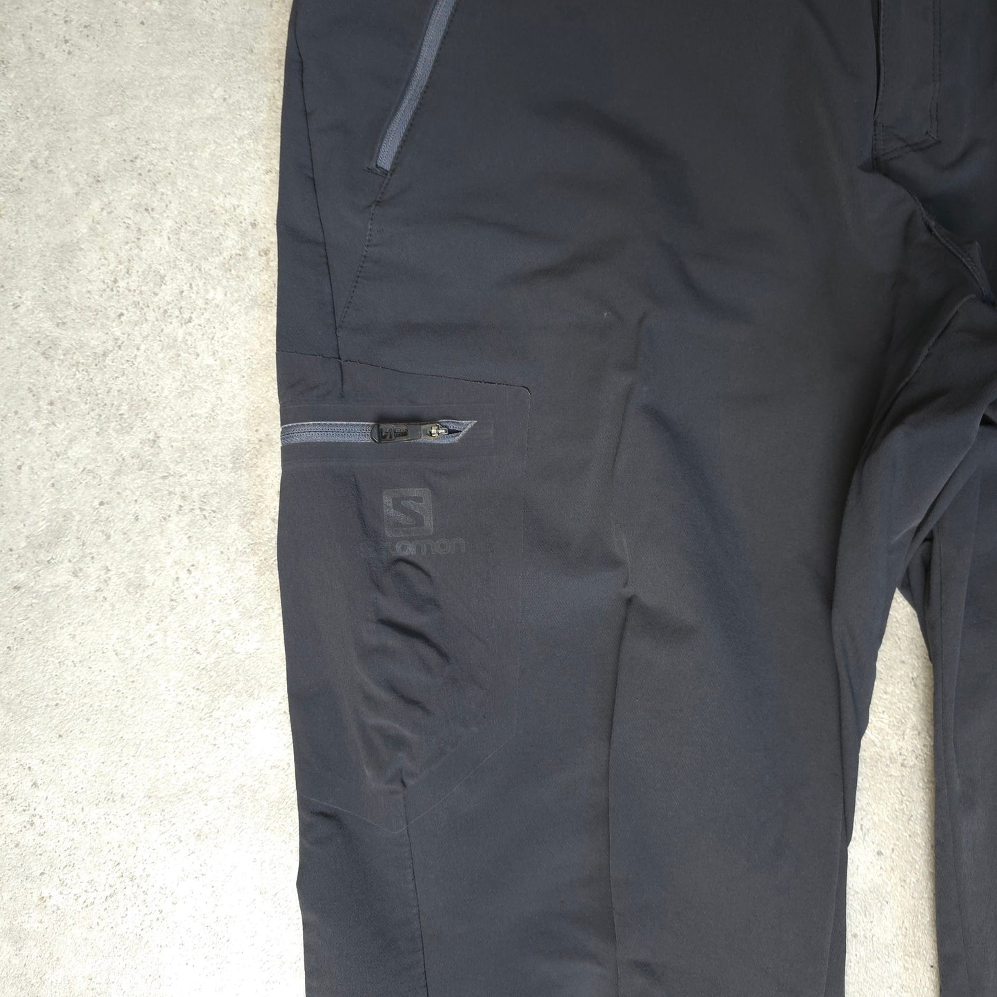 Salomon clima wind stretch trousers in black - 38x34