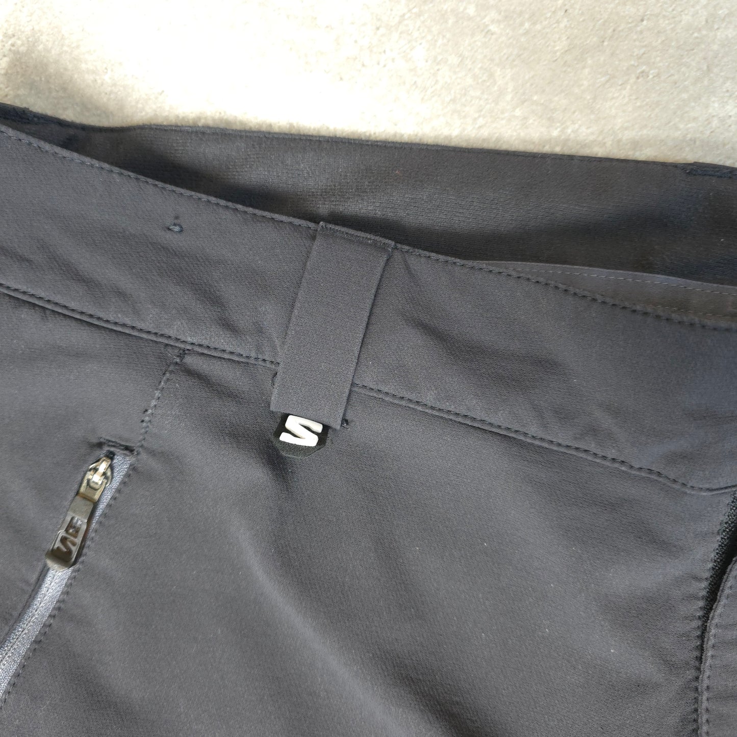 Salomon clima wind stretch trousers in black - 38x34