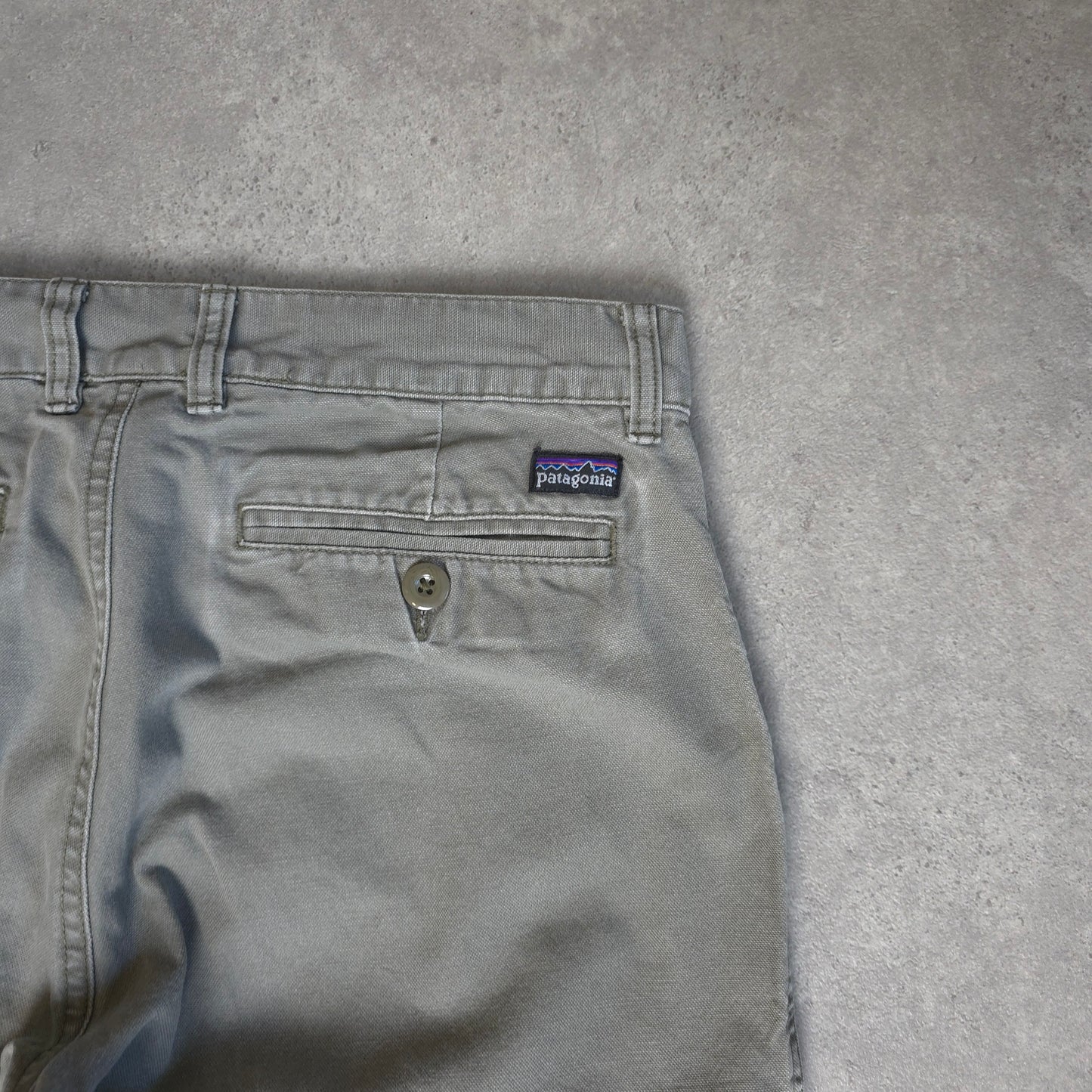 vintage Patagonia organic cotton trousers in grey - 33x32