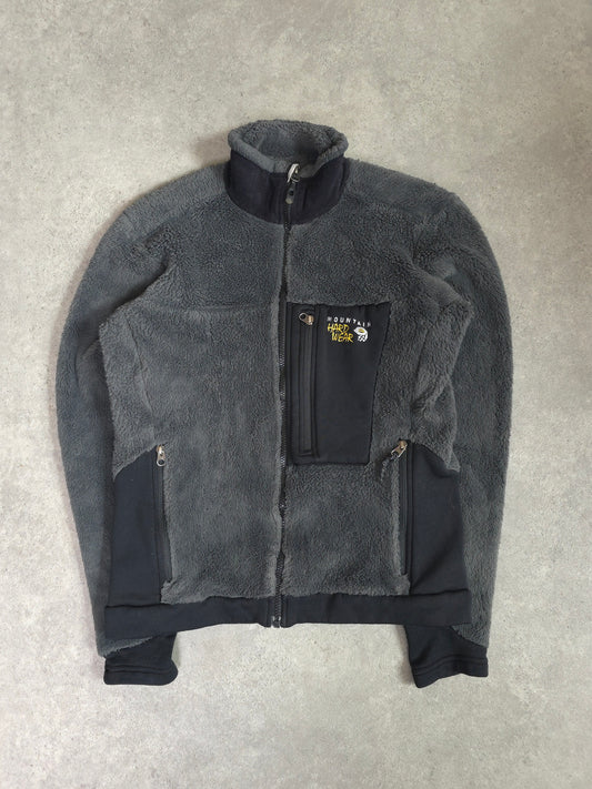 Mountain Hardwear fluffy fleece in grey - XS