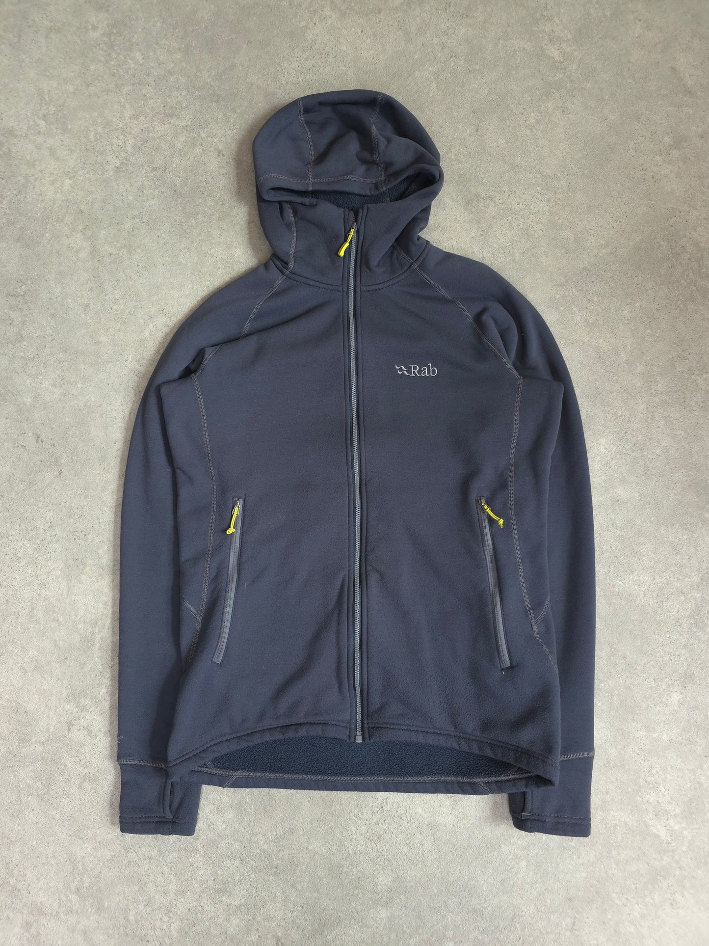 Rab power stretch pro jacket fleece in grey - women's large