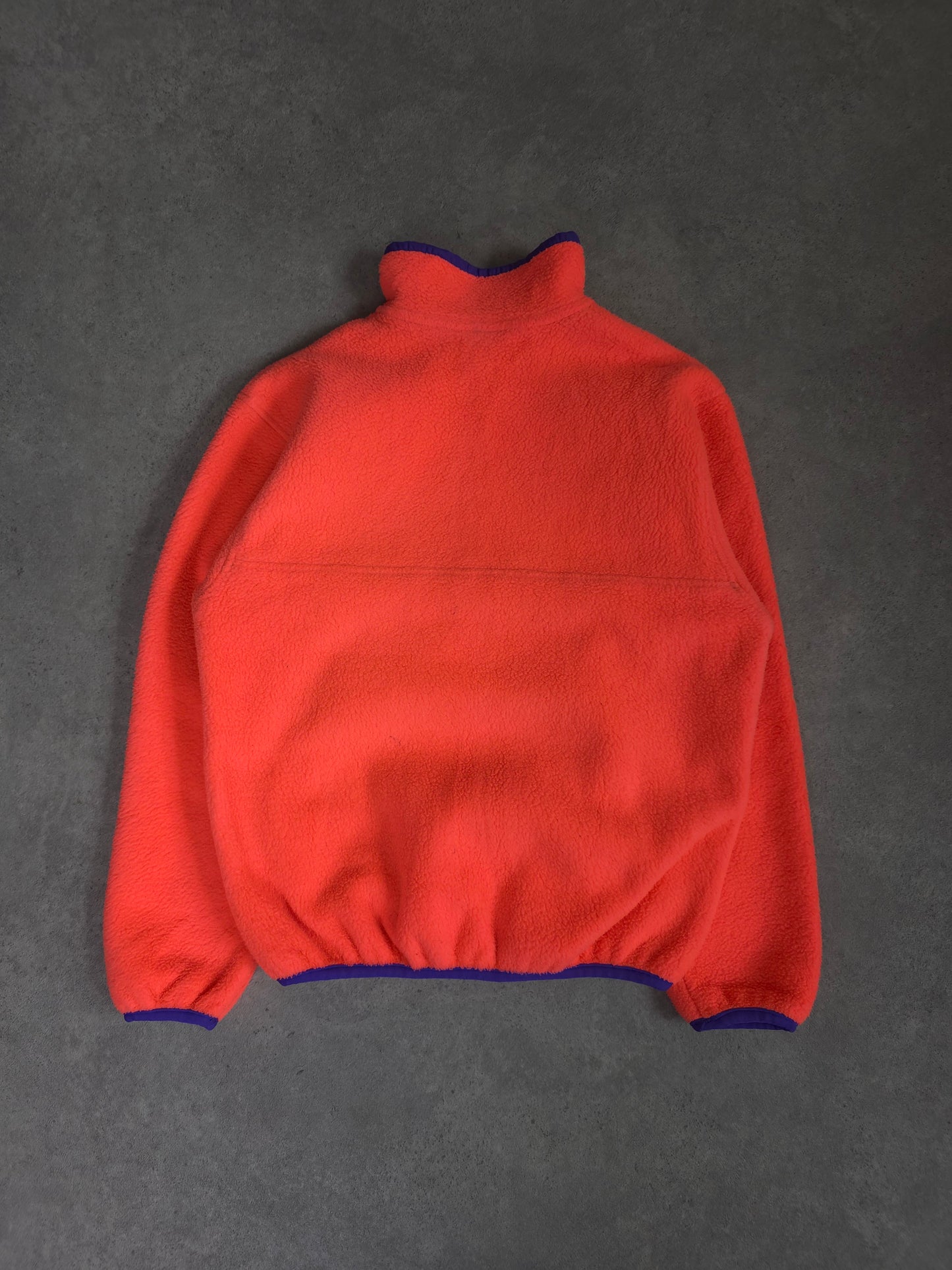 Vintage 80s Patagonia kids snap t fleece in pink and purple - junior medium