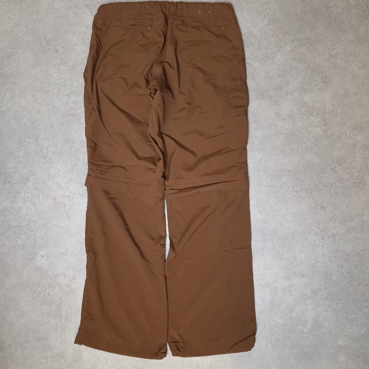 Rei convertible walking trousers in brown - women's small