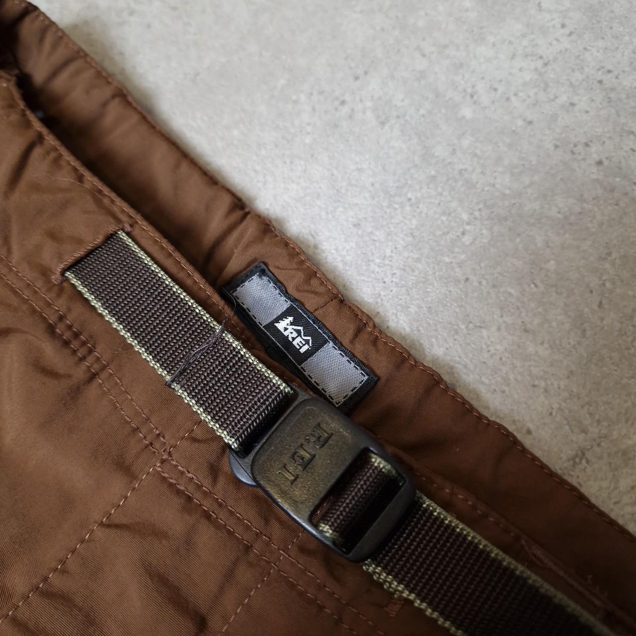 Rei convertible walking trousers in brown - women's small
