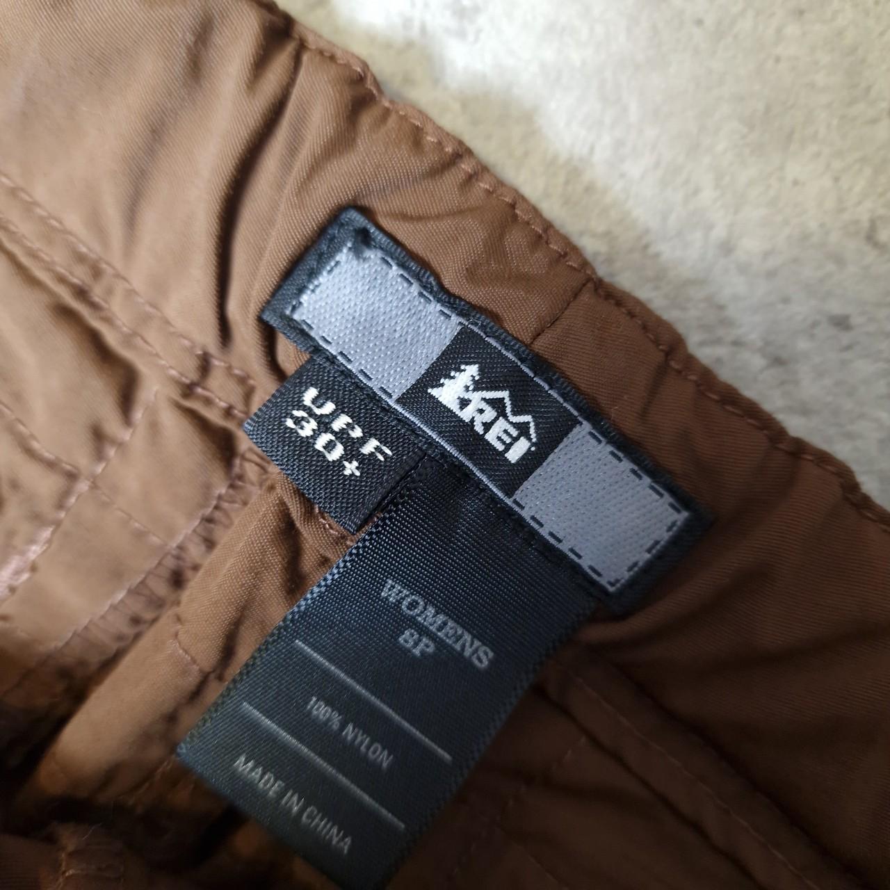Rei convertible walking trousers in brown - women's small