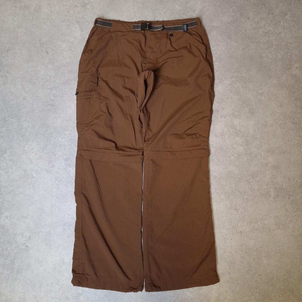Rei convertible walking trousers in brown - women's small