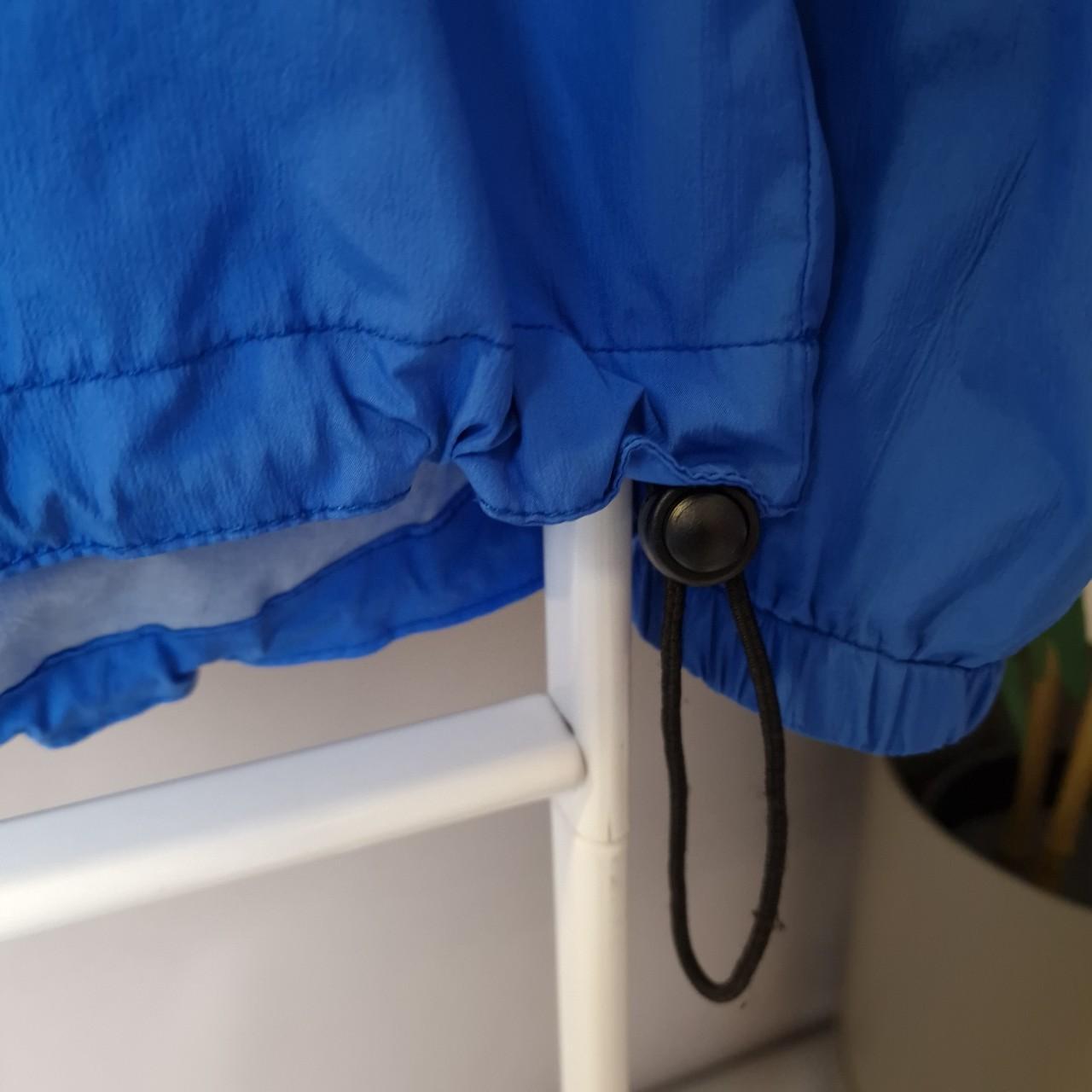 Vintage Mammut windshell 1/4 zip jacket in blue - small