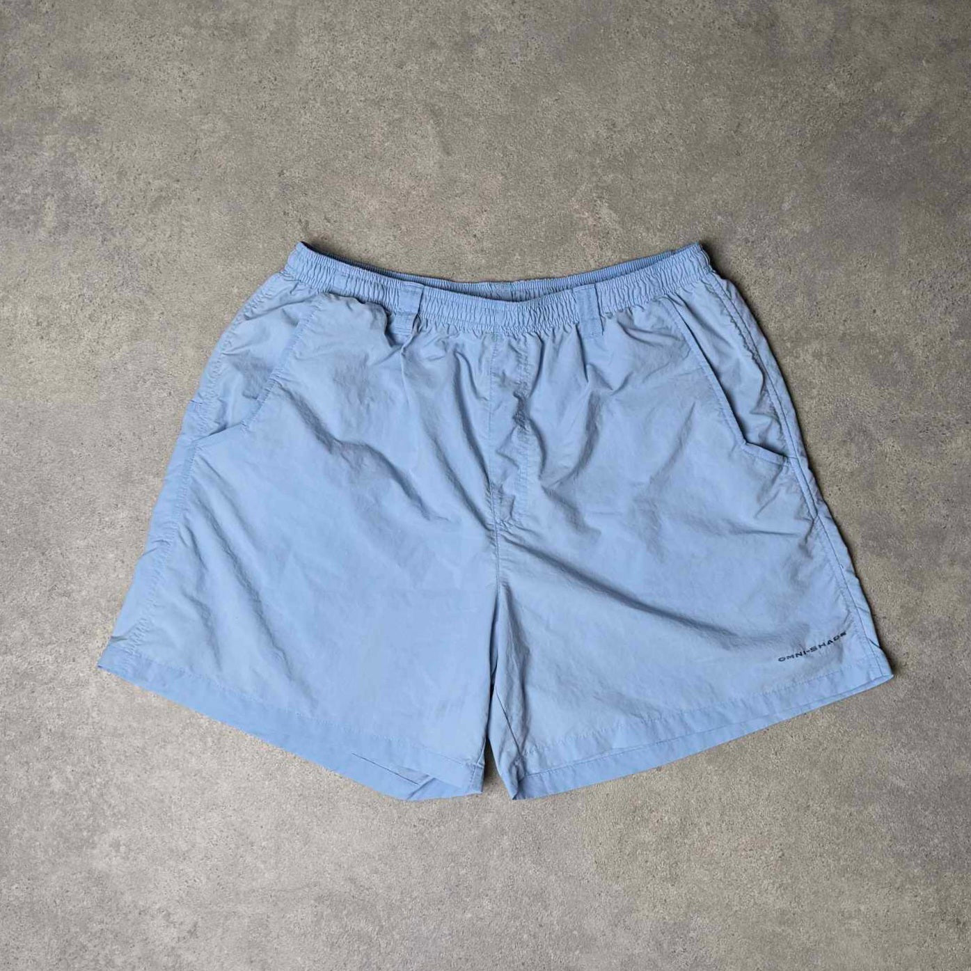 Columbia PFG shorts in baby blue - large