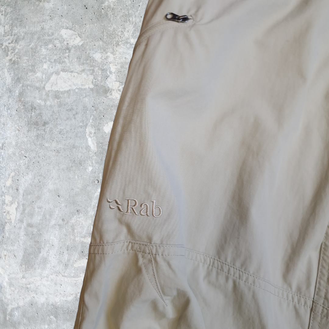 Rab walking trousers in beige - 32"
