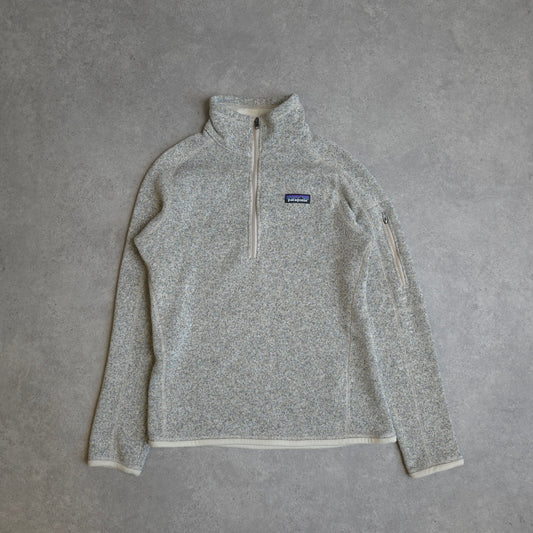 Patagonia better sweater in grey - women's small