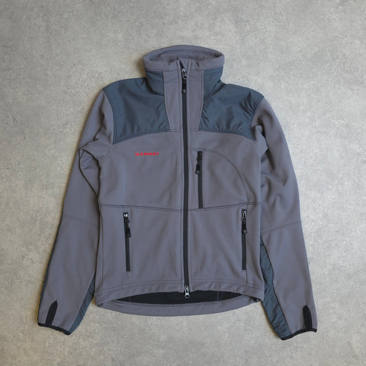 Mammut soft shell jacket in grey - XS