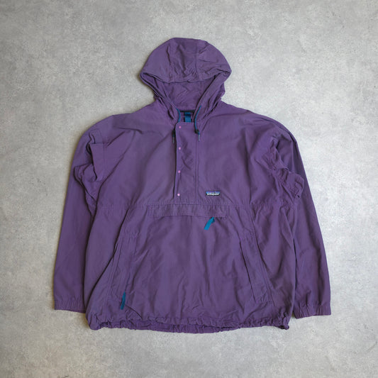 90's Patagonia pullover jacket in purple - XL