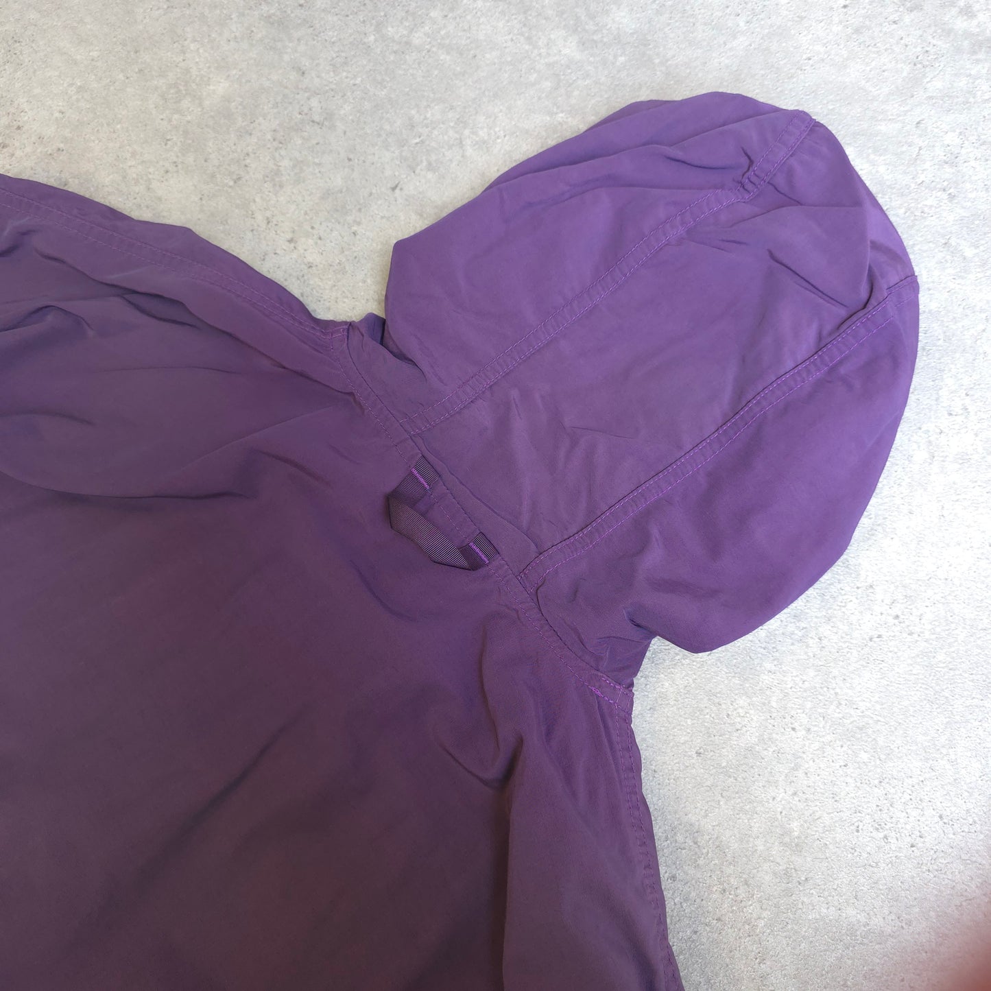 90's Patagonia pullover jacket in purple - XL
